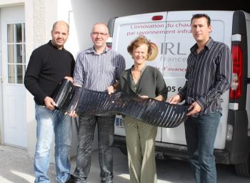 Frantz BENTEJAC, PDG IRL France, Monica IRGENS Présidente Electro Plastics INC