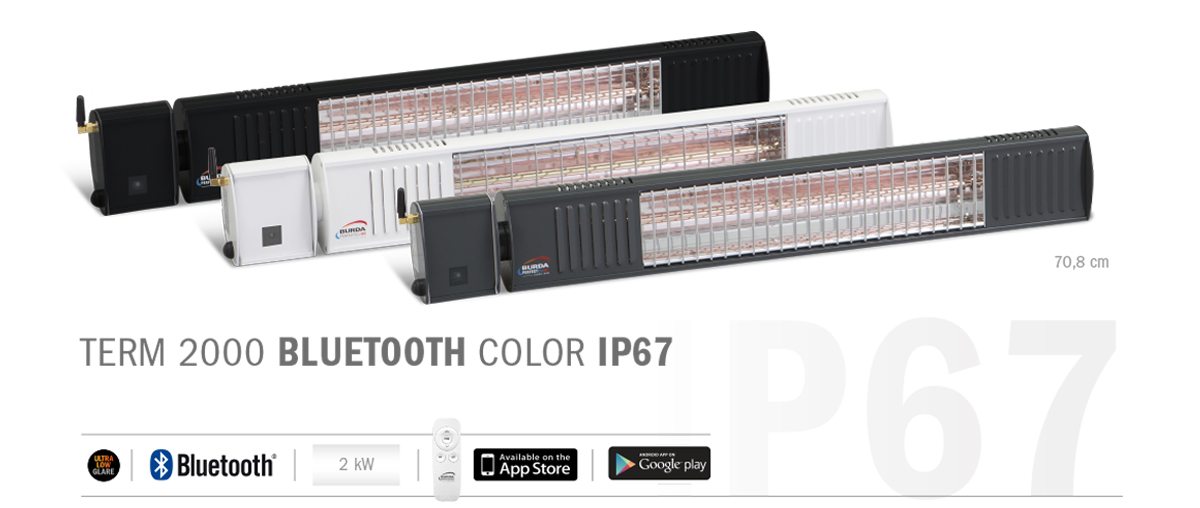 term2000 Bluetooth COLOR IP67 3 couleurs